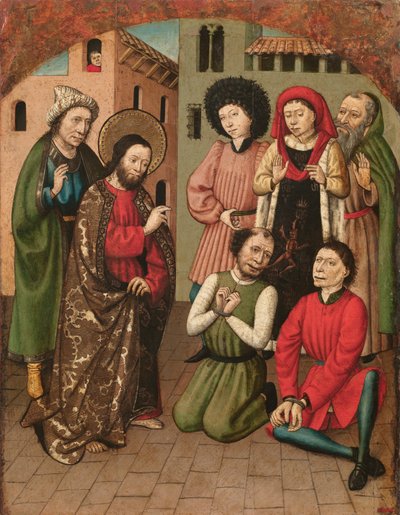 Saint Bartholomew Exorcising by Master of Saint Bartholomew